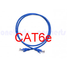 CAT6E-NJ01 網路線 Cat6e 網路線 1米 網路跳線 長度1M  鍍金接頭 UTP 1000MB  8P8C RJ45水晶頭